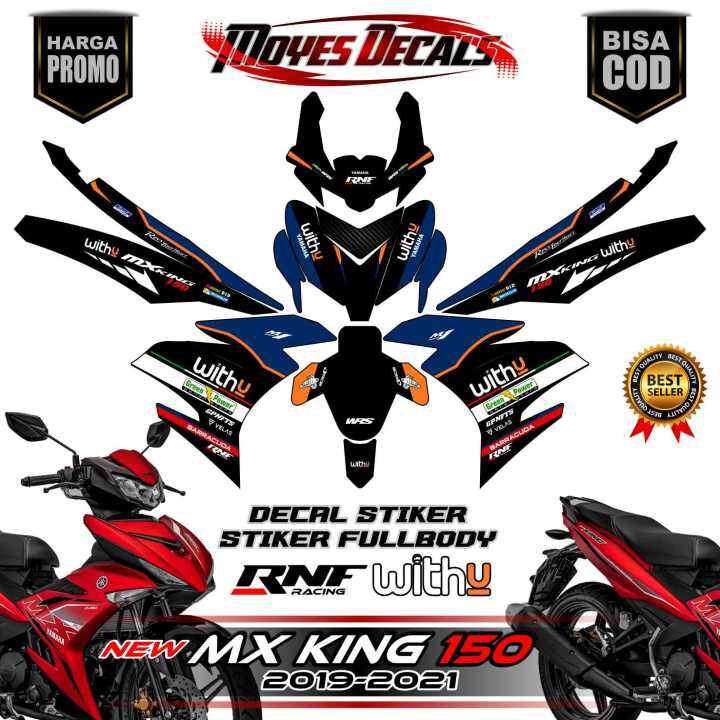 Cod Decal Yamaha New Mx King 150 Full Body Motif Terbaru Lazada Indonesia