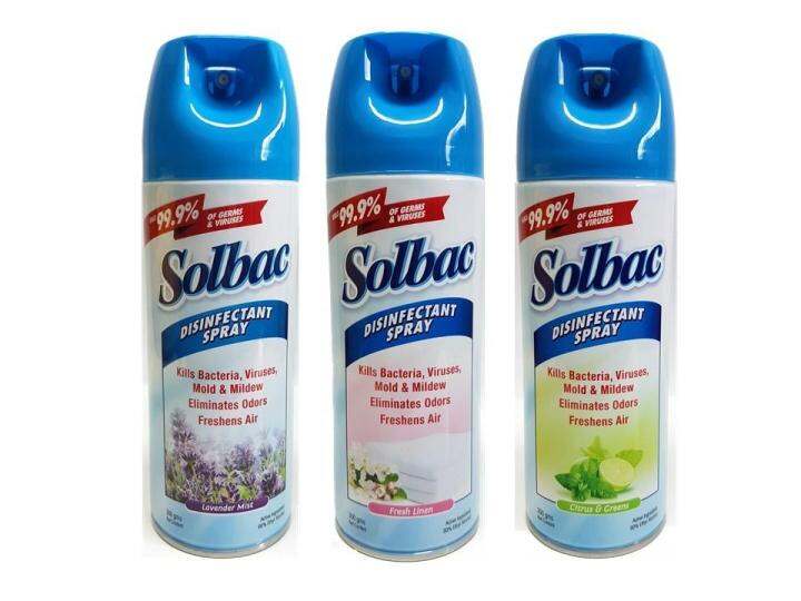 Solbac Disinfectant Spray Variant Bundle Gms Lazada Ph