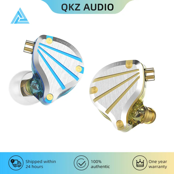 Original QKZ AK6 TITAN HiFi Metal Earphone In Ear Wired Headphones