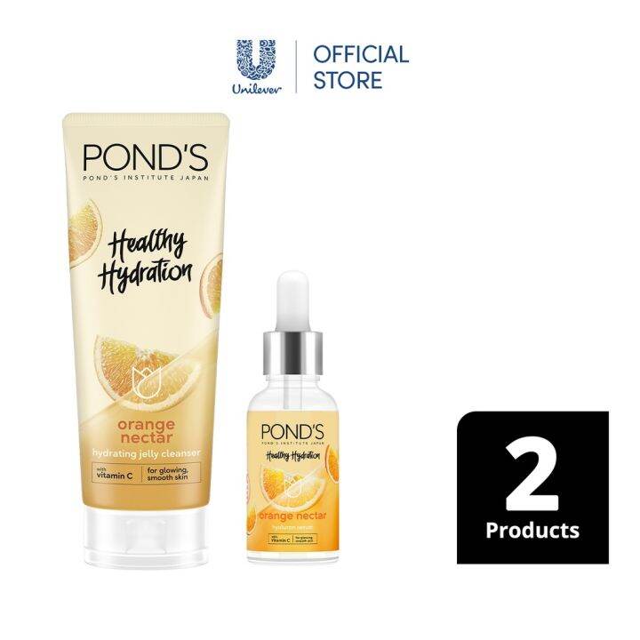 Pond S Healthy Hydration Orange Nectar Jelly Cleanser W Vit C 100g