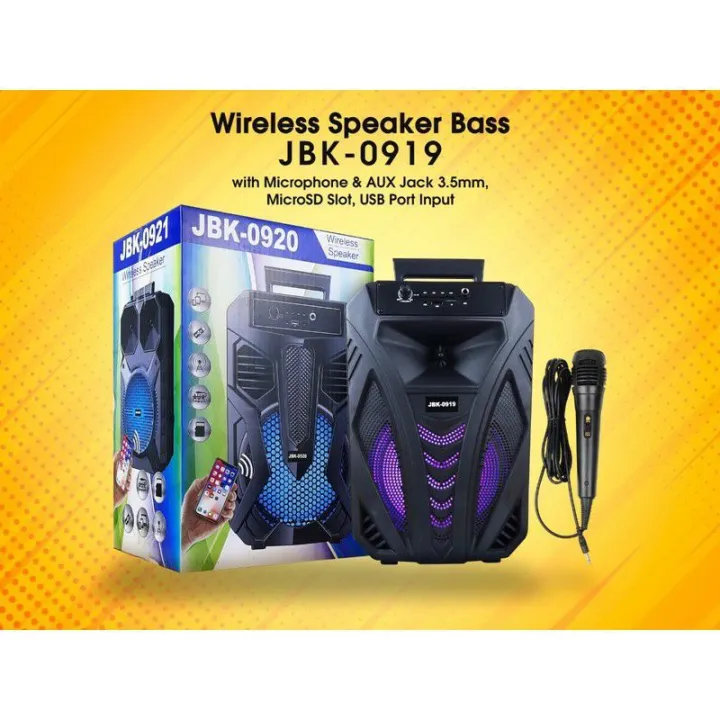 Speaker Bluetooth Meeting Portable Inch Jbk Lazada Indonesia