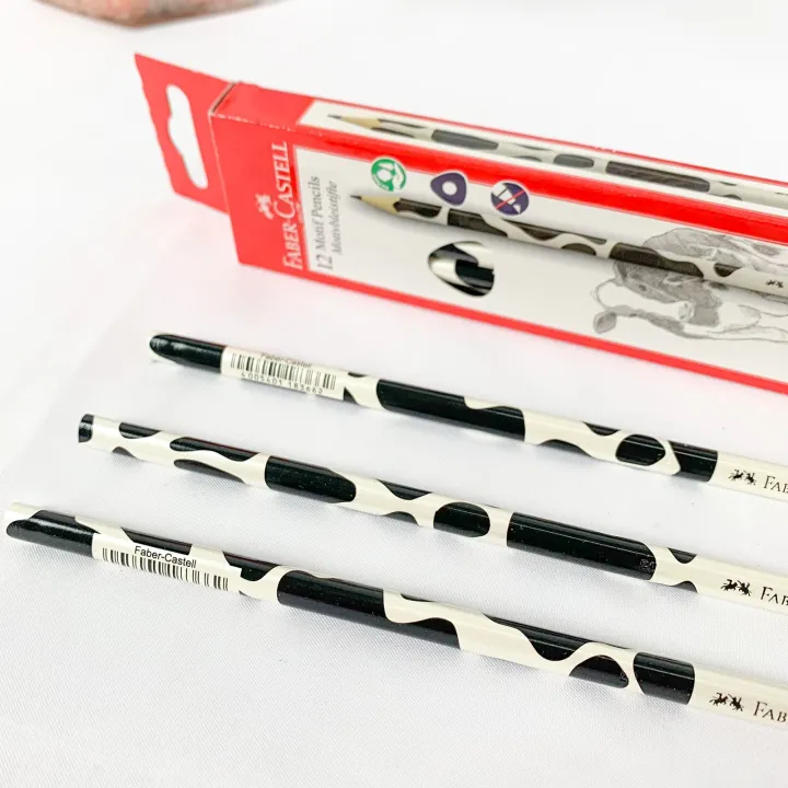 Pensil B Faber Castell Motif Sapi Original Pcs Pencil B Cow Pensil