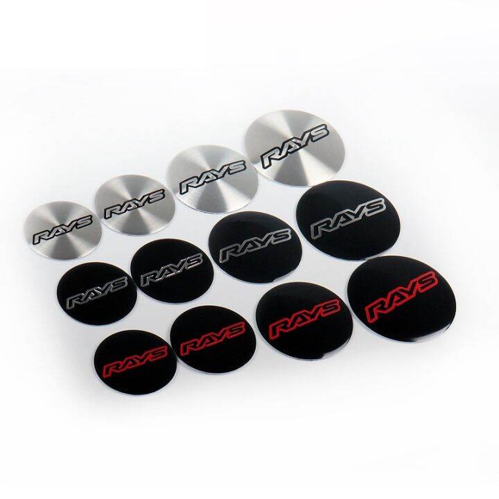 4pcs 45mm 50mm 56mm 65mm Wheel Hub Cap Sticker For Rays Hub Center