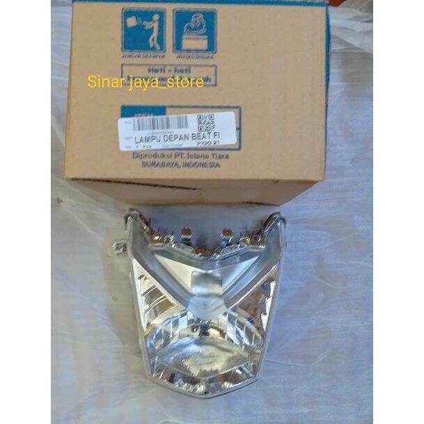 Reflector Lampu Depan Head Lamp Beat Fi Merek Win Original