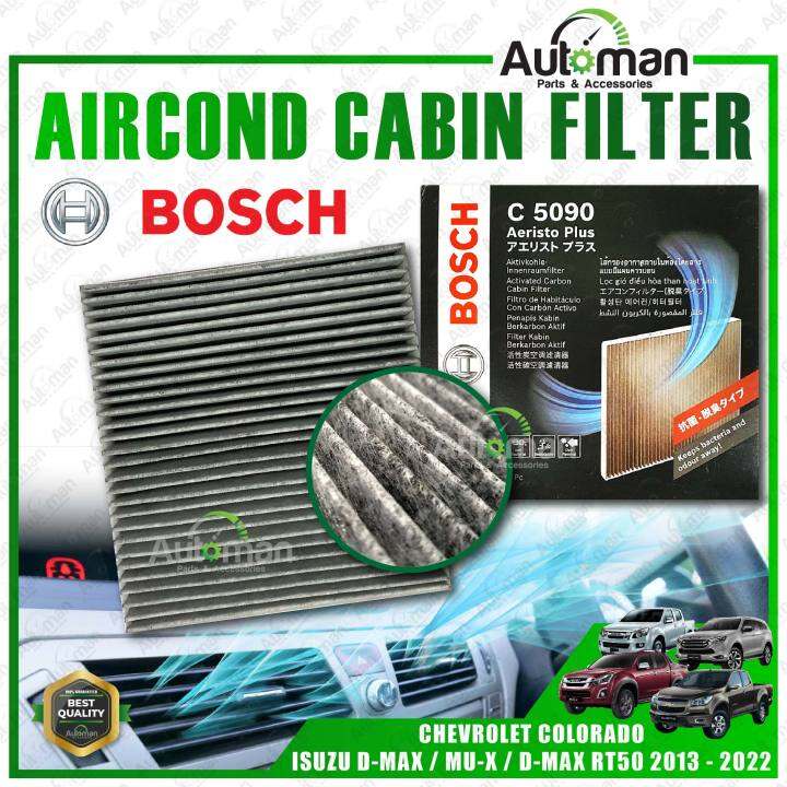 BOSCH Isuzu DMax RT50 MUX D Max 2013 2022 Activated Carbon Cabin Air