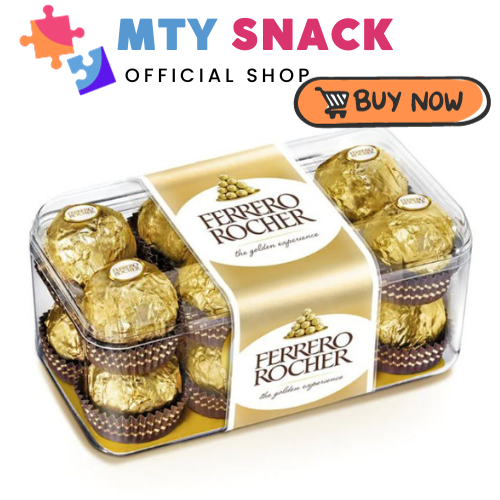 MTY Ferrero Rocher Hazelnut With Choco Milk T16 200gm Lazada