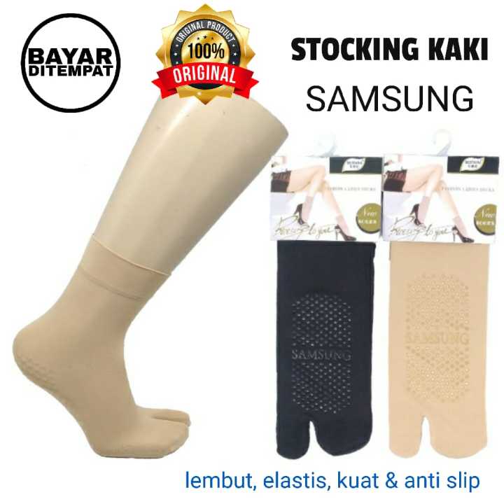 Kaos Kaki Stoking Pendek Sammsung Dua Jari Anti Slip Kaos Kaki Jempol