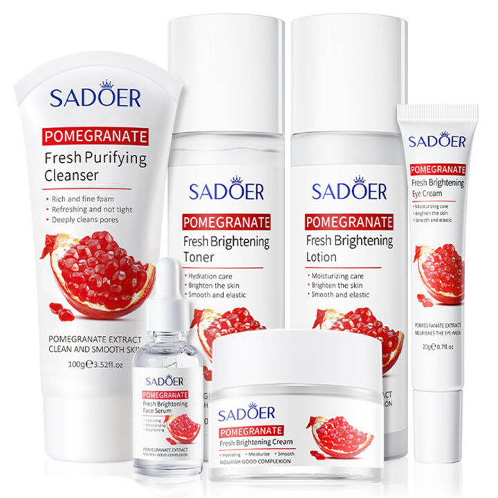 ROREC SADOER Pomegranate Fresh Brightening Skin Care Series Hydrating