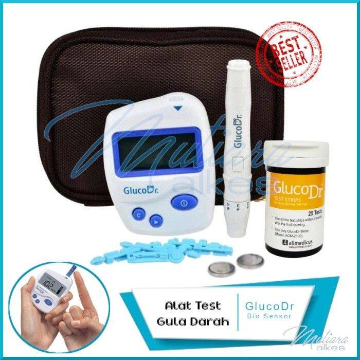 Glucodr Alat Glucodr Biosensor Cek Gula Darah Gluco Dr Bio Sensor Type