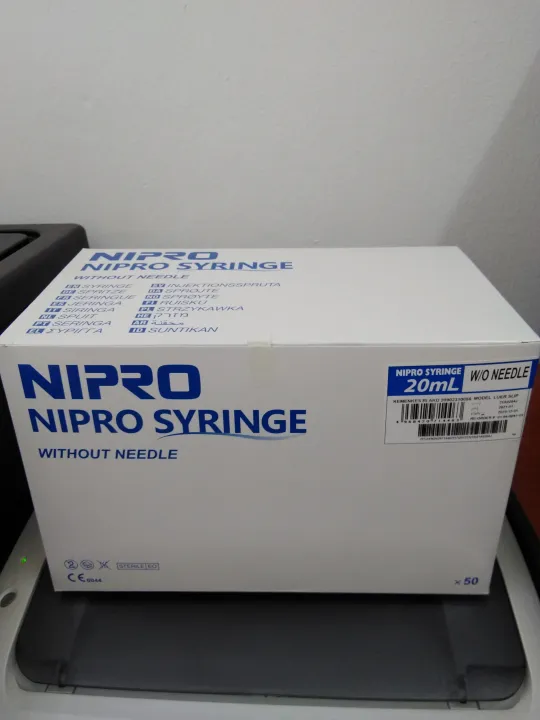 Nipro Syringe Ml Luer Slip Pcs Box Expiry Lazada