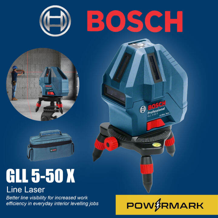 BOSCH GLL 5 50 X Line Laser POWERMARK BMT Lazada PH