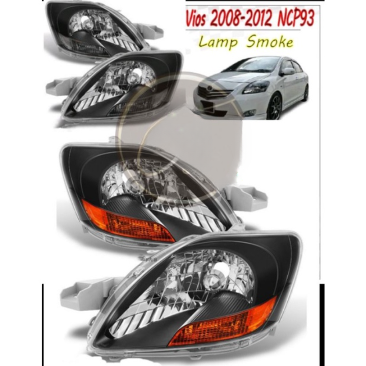 Hardingsun Toyota Vios Ncp93 Dugong Front Black Smoke Limited Head