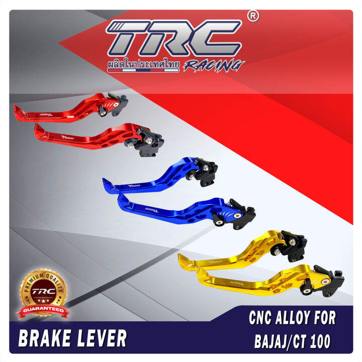 TRC Company CNC Alloy Clutch Brake Lever For Kawasaki Bajaj CT100 Made