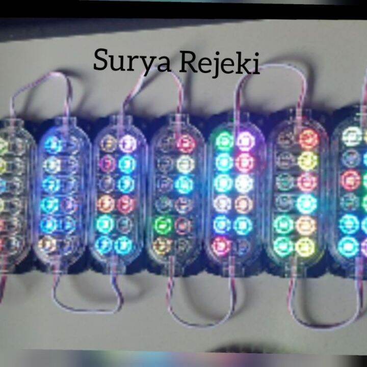 New Lampu Led Mata Volt Led Modul Mata V Rgb Lazada