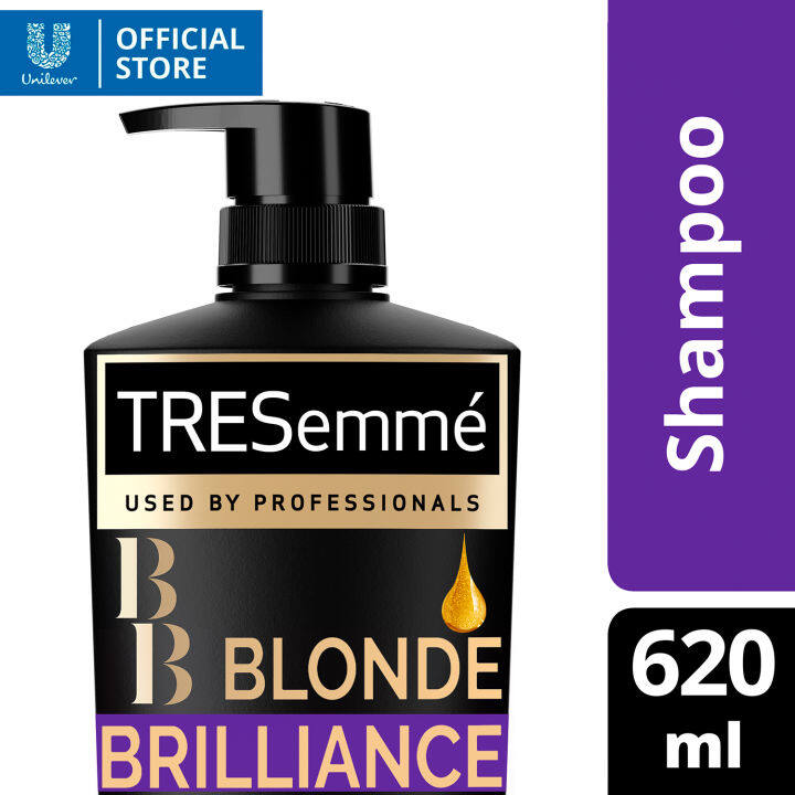 Tresemme Shampoo Blonde Brilliance For Blonde Hair 620ml Lazada PH