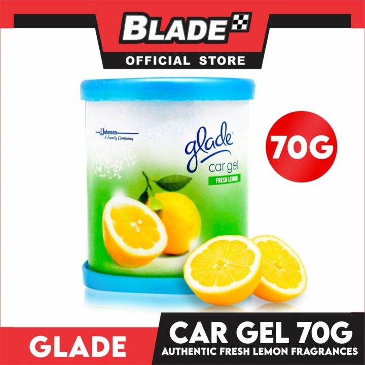 Glade Car Gel Air Freshener 70g Fresh Lemon Lazada PH