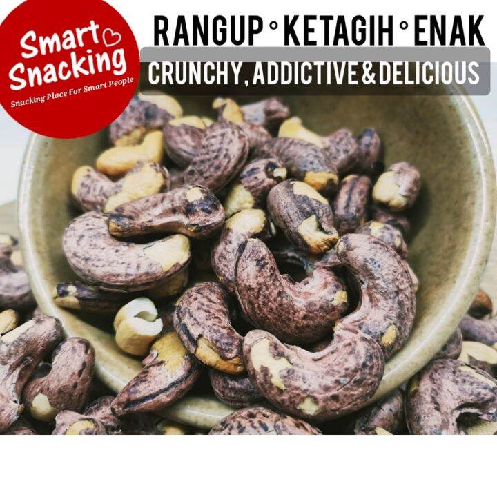 G Kacang Gajus Panggang Roasted Cashew Nuts With Skin Roasted