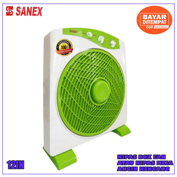 SANEX SB 818 KIPAS ANGIN MEJA KIPAS ANGIN KOTAK BOX FAN SANEX