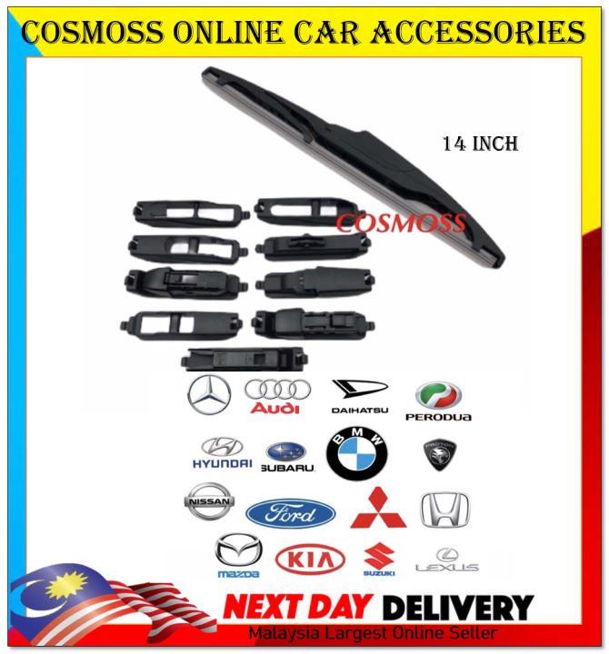 High Quality Silicon Car Rear Wiper Inch For Proton Exora Perodua