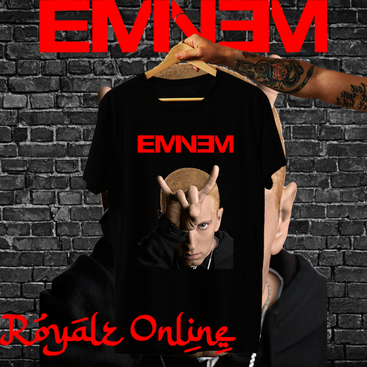 Eminem Horn Graphic Shirt A Dtf Front Print Unisex For Men And Women