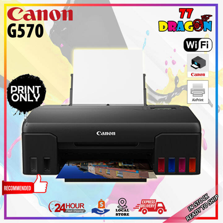 Canon Pixma G Wireless Single Function Print Only Ink Tank High