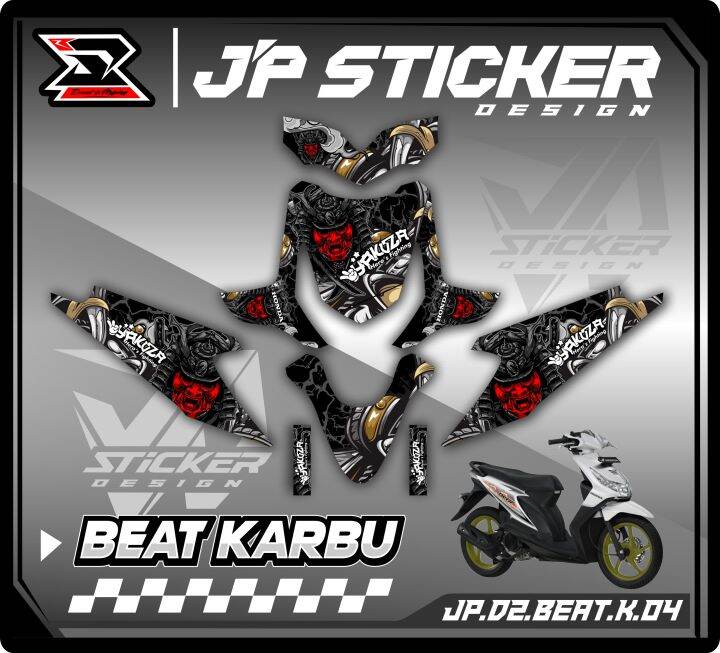 Sticker Decal Full Body Beat Karbu Stiker Dekal Full Body Beat Karbu