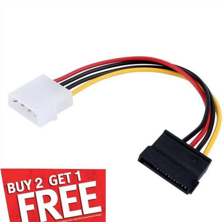 Pin Ide Molex Male To Pin Sata Female Adapter Extension Power