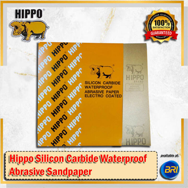 Hippo Silicon Carbide Waterproof Abrasive Sandpaper Lazada PH