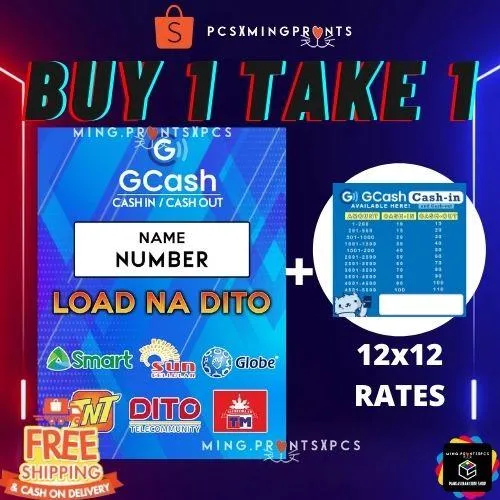 Red Buy Take Load Na Dito With Gcash High Quality Tarpaulin Free