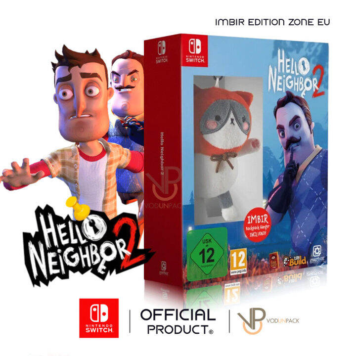 Nintendo Switch Hello Neighbor 2 Limited Edition Imbir Edition EU