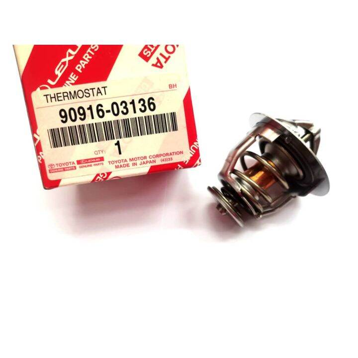 90916 03136 100 ORIGINAL TOYOTA THERMOSTAT W ORING FOR TOYOTA CAMRY