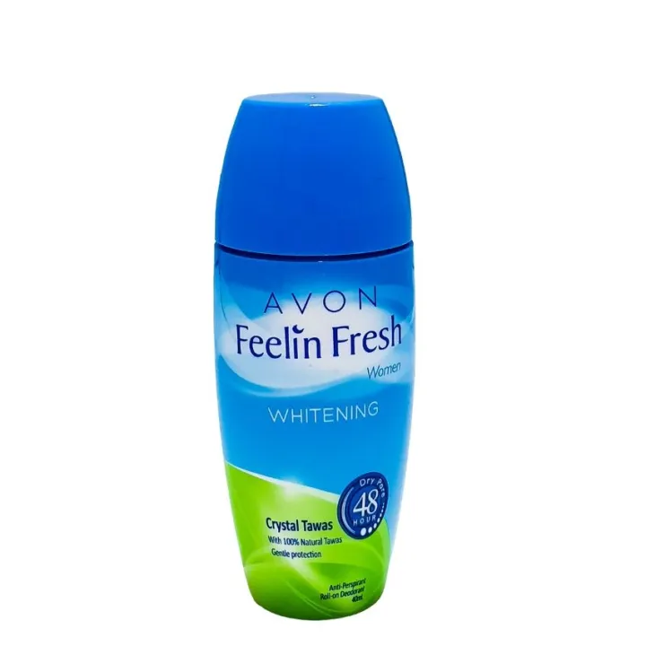 Avon Feelin Fresh Anti Perspirant Roll On Deodorant Crystal Tawas