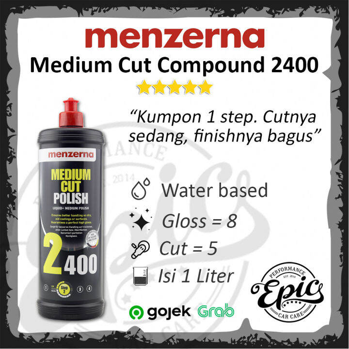 Menzerna Medium Cut Polish Mcp Liter Lazada Indonesia