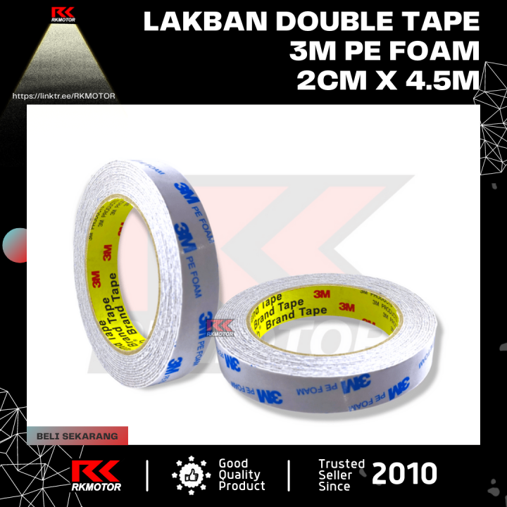 Double Tape M Pe Foam Solasi Bb Busa Mm X M High Quality Lazada