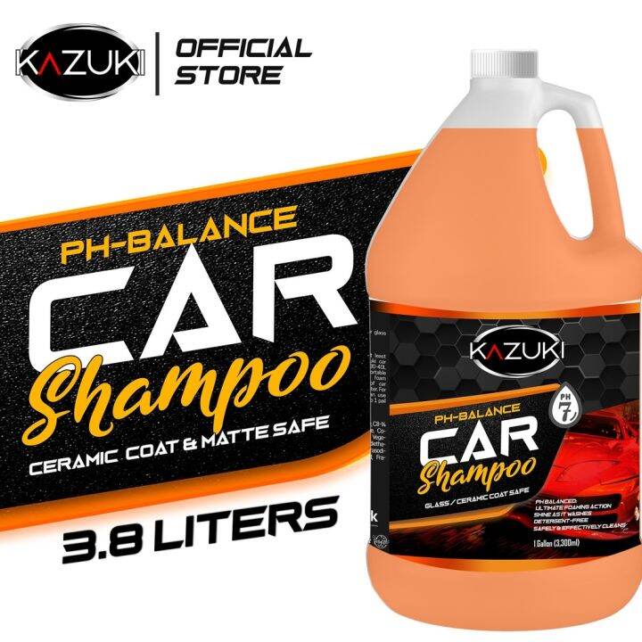 G 3 8 Liters Kazuki Ph Neutral Balance Car Shampoo For Ceramic Car