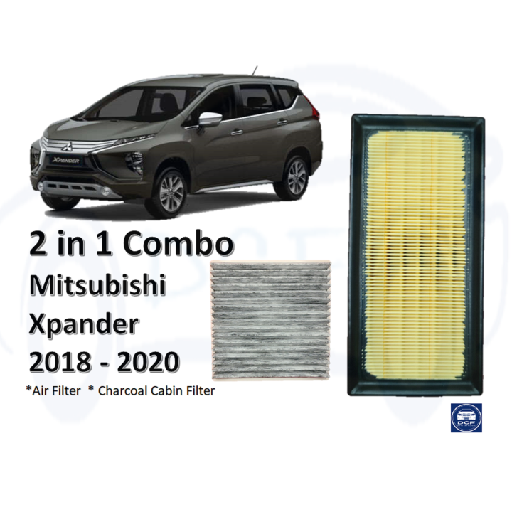 2 In 1 Combo MITSUBISHI Xpander 2018 2020 Air Filter And