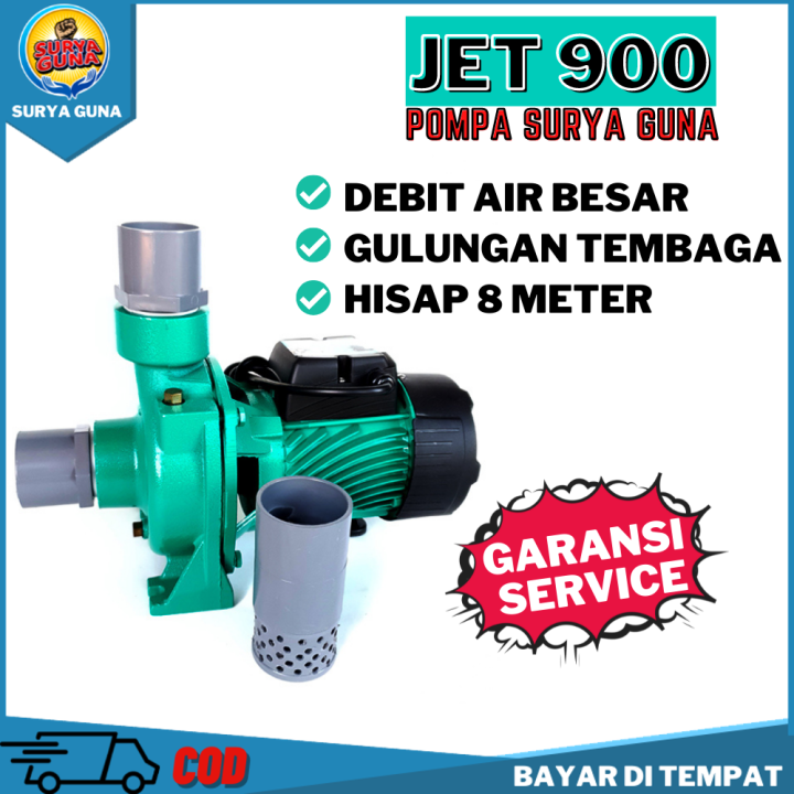 Jual Pompa Air Modifikasi Tipe Jet 900 Daya Hisap SUPER Dalam Debit Air