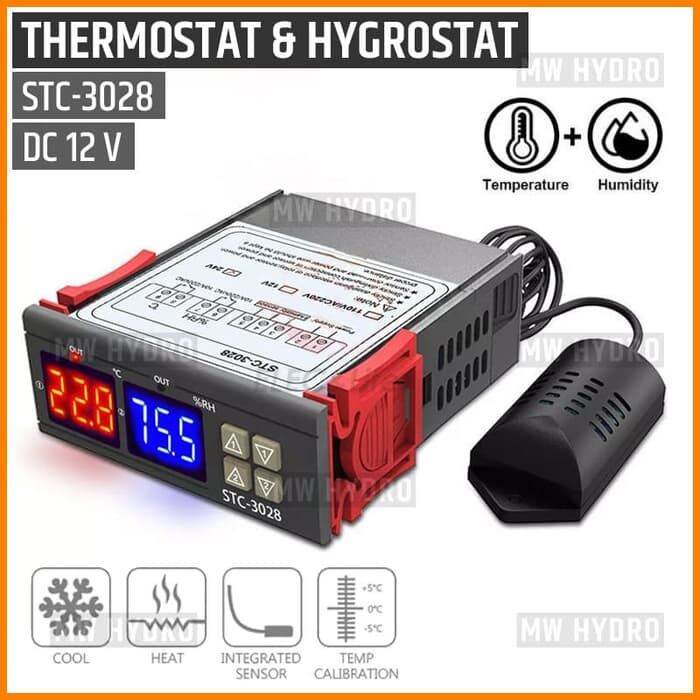 Temperature Humidity Controller Thermostat Hygrostat Stc Dc