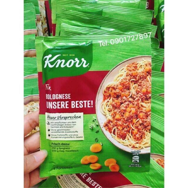 Gia V S T M Spaghetti Bolognese Unsere Beste Knorr G Bao B M I