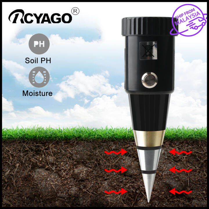 RCYAGO VT 05 Pointer Feild Garden Soil Humidity Meter With PH Soil PH