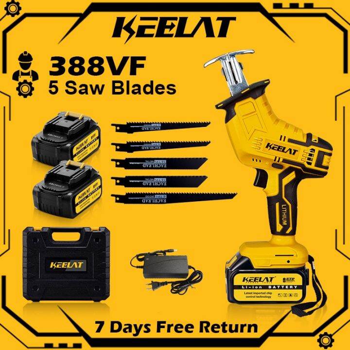 Keelat Vf Vf Cordless Reciprocating Saw Sabre For Wood Metal