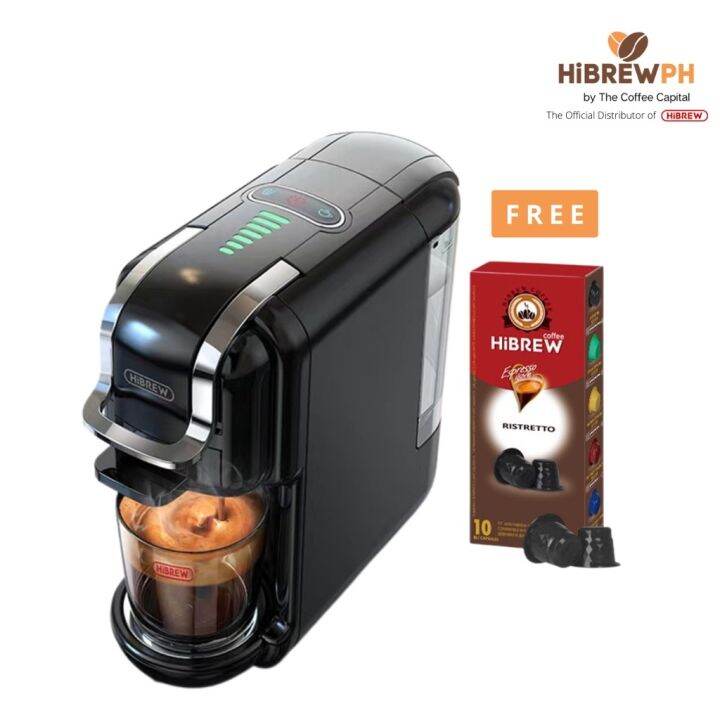 Hibrew In Capsule Coffee Machine Hot Cold Dolce Gusto Milk