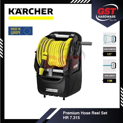 Karcher Premium Hose Reel Set HR 7 315 X 15M 1 2 PrimoFlex HOSE