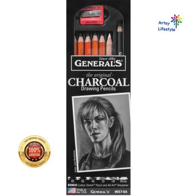 Generals Charcoal Pencil Set Lazada Ph