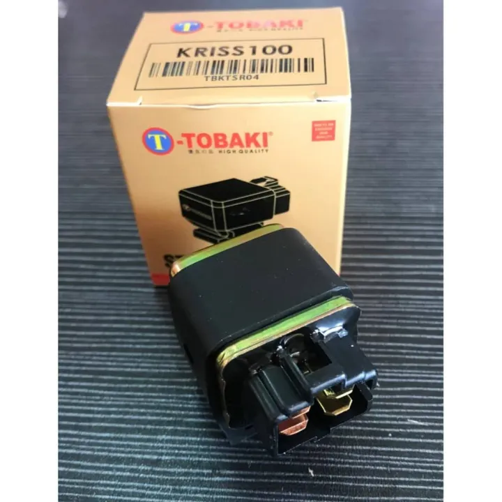 STARTER RELAY FOR MODENAS KRISS100 CT100 TOBAKI Lazada