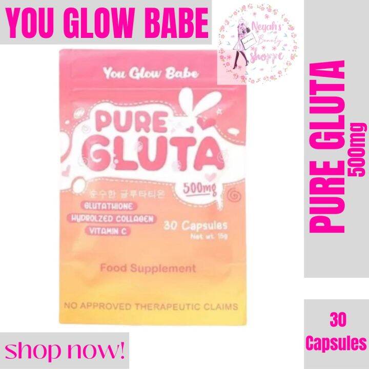 You Glow Babe Pure Gluta Capsules Lazada Ph