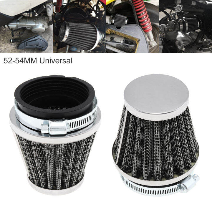 Mm Metal Plastic Motorcycle Air Filter Universal Large Displacement