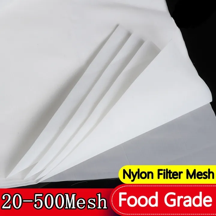 Food Grade Nylon Filter Net 20 500 Mesh Micron Kitchen DIY Food Oil