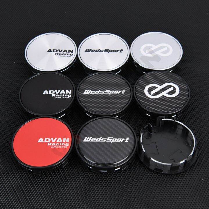 New Pcs Wheel Center Hub Cap Mm Mm Rim Cap Advan Enkei Emblem