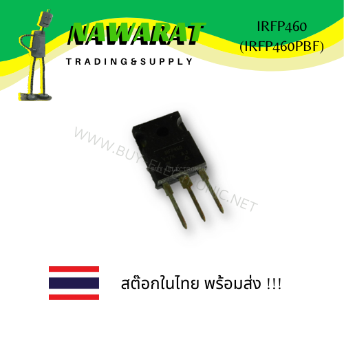 IRFP460 IRFP460PBF 500V Single N Channel HEXFET Power MOSFET In A TO